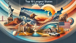 Read more about the article Top 10 Largest States in USA