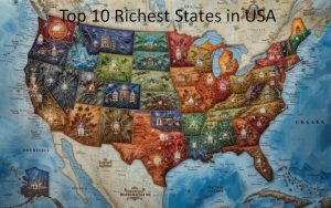 Read more about the article Top 10 Richest States in USA